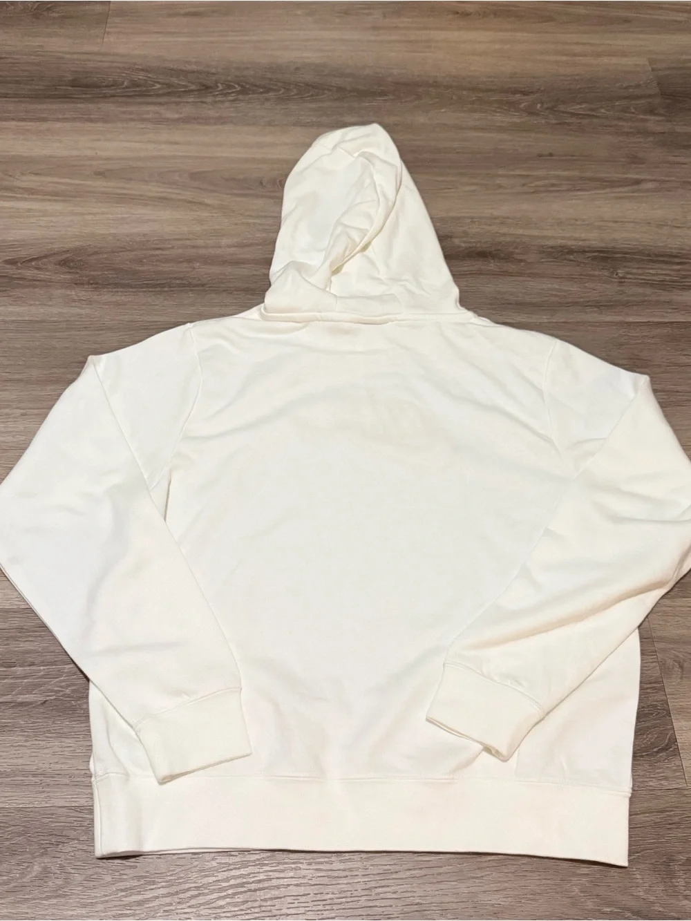 Nike Women’s Cream Hoodie with Black & Gold Swoosh